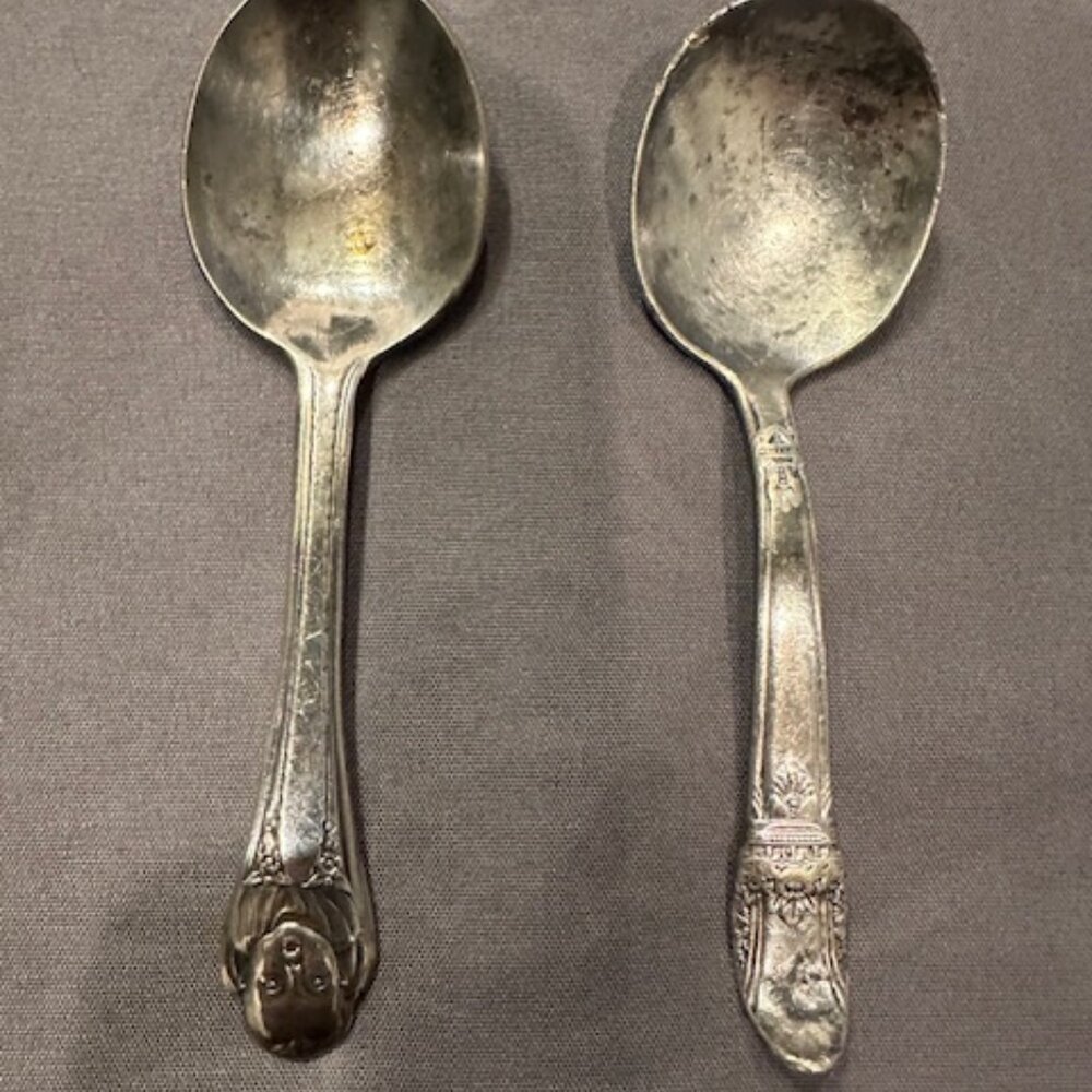 Vintage Baby Spoons Gerber's Winthrop and 1847 Rogers Brothers